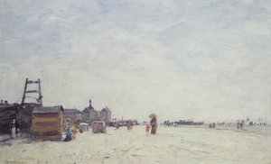 Berck-Plage, 1890 by Eugene Louis Boudin